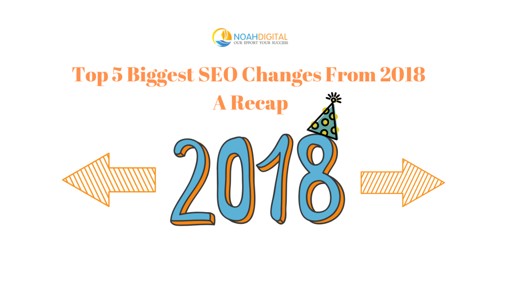 Top 5 Biggest SEO Changes From 2018