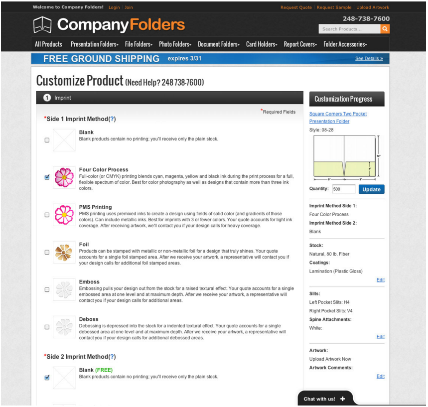 E-Commerce Conversion Rate Optimization Case Studies-Company Folders CRO