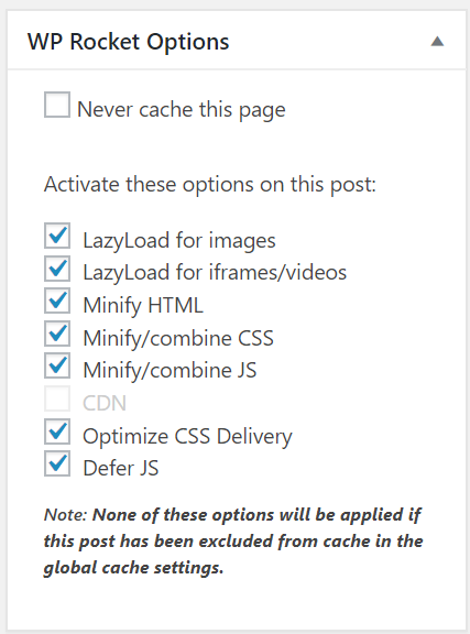 reduce website cache