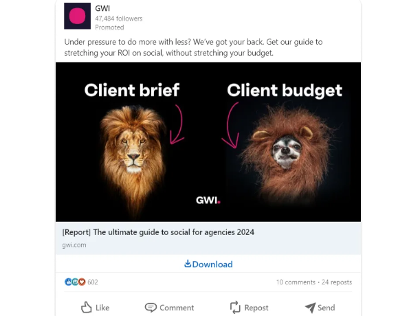 client brief and client budget